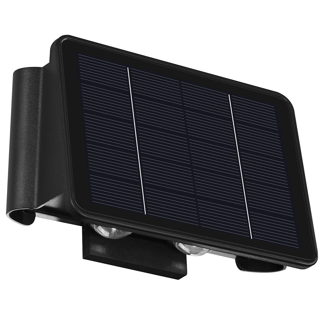 SCUBE Solar Up-Down Wall Light β Modern Outdoor Illumination