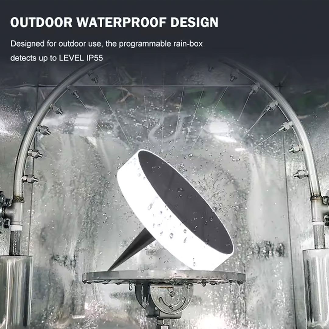 SCUBE Solar Deck Light – Round | Elegant Outdoor Illumination