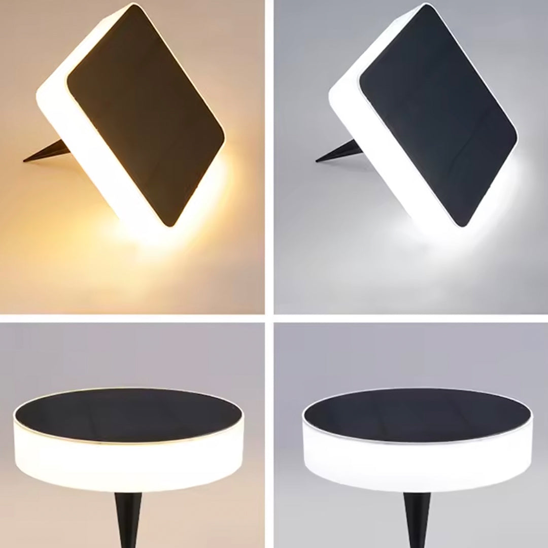 SCUBE Solar Deck Light – Square | Elegant Outdoor Illumination