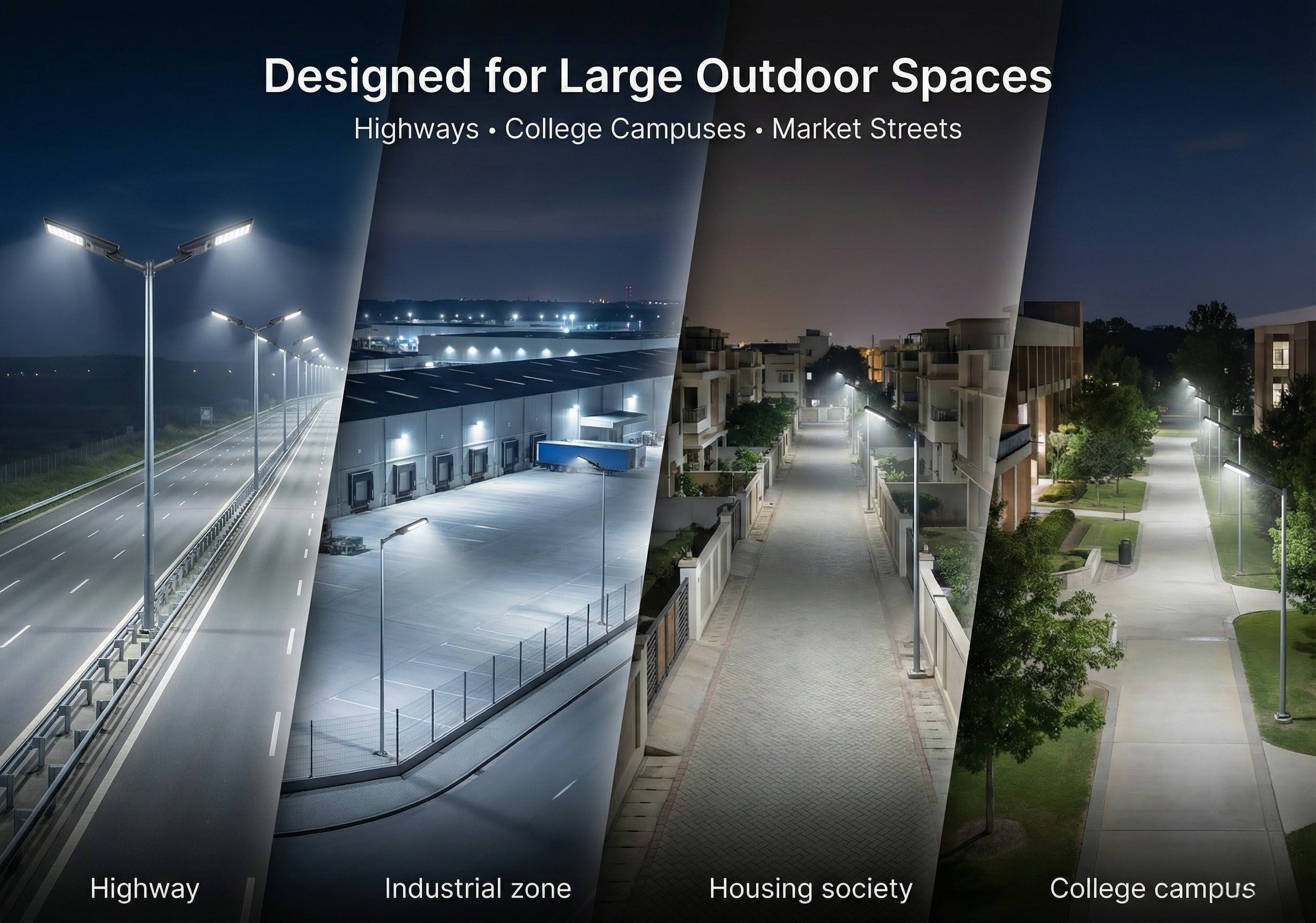 SCUBE Ruby Solar LED Street Light 200 Watt LED 6500K, 20000mAh LFP Battery, 14Hr Runtime, with Motion Sensor & Remote Control, IP65 Solar Street Light Outdoor Waterproof for Home Pathway,with Pole