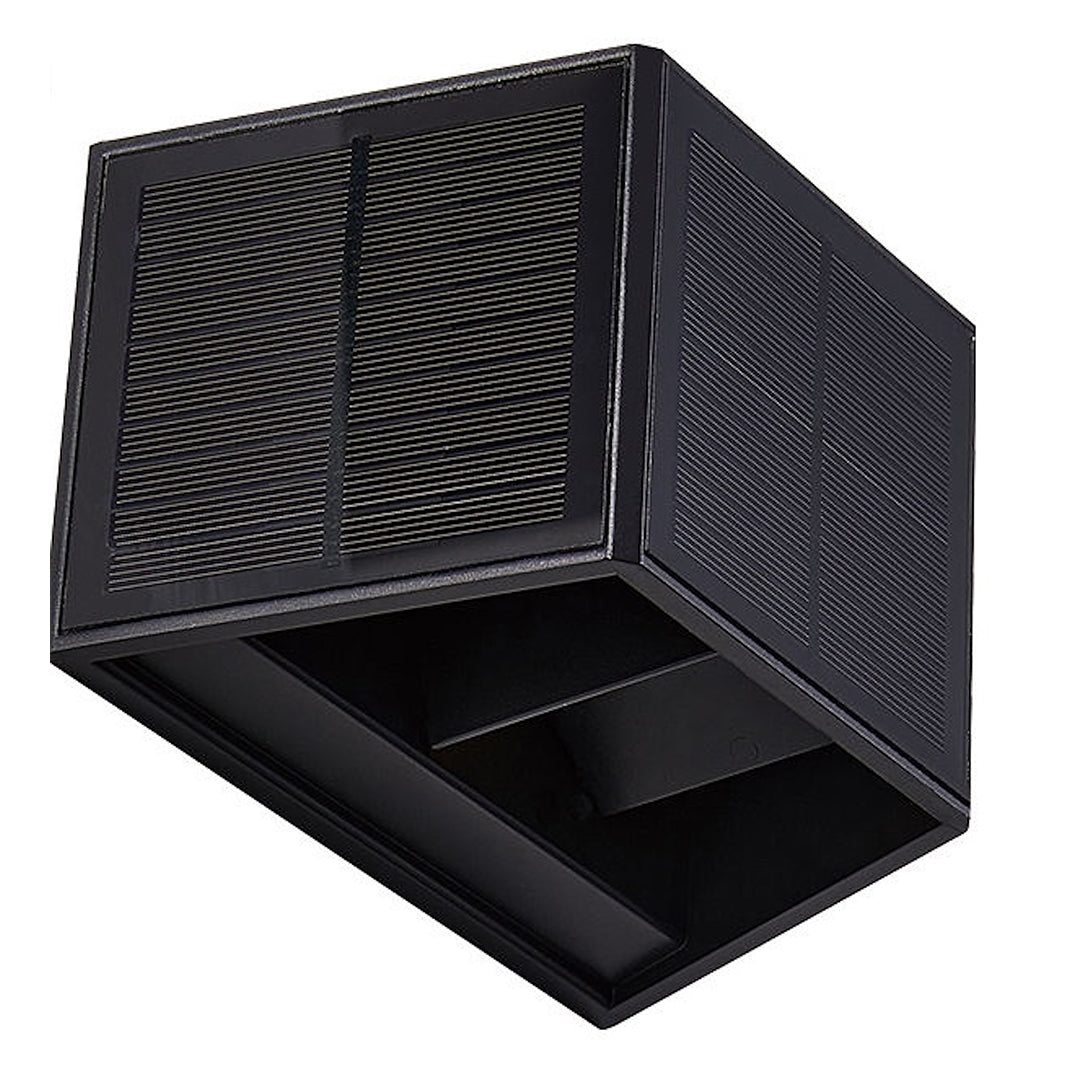 SCUBE Solar Outdoor Wall Light – Trapezium Design | Stylish Garden & Yard Illumination