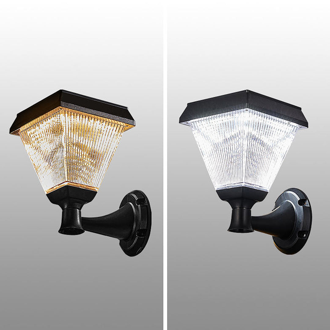 SCUBE Solar Clamp Light – Waterproof Outdoor Wall Mount Lighting